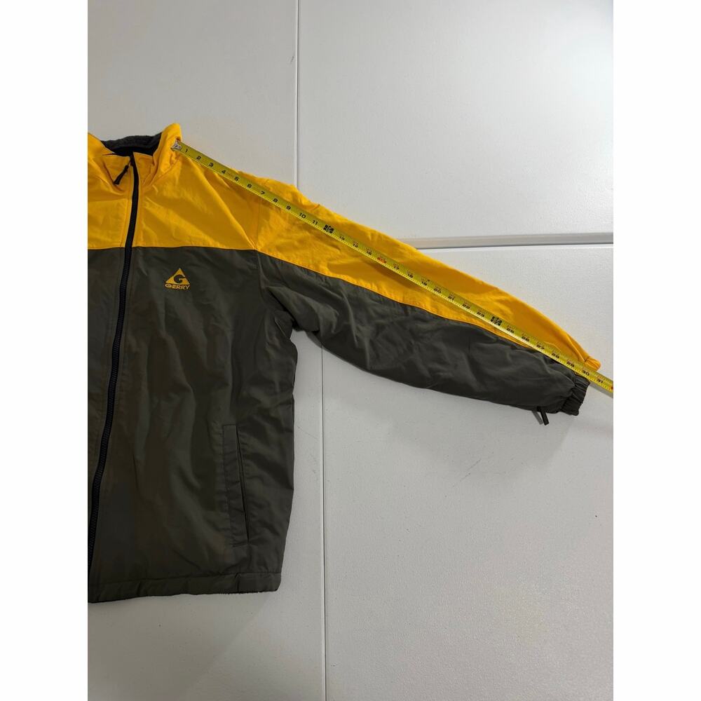 Gerry Reversible Jacket Multiple Pocket Size Yell… - image 3